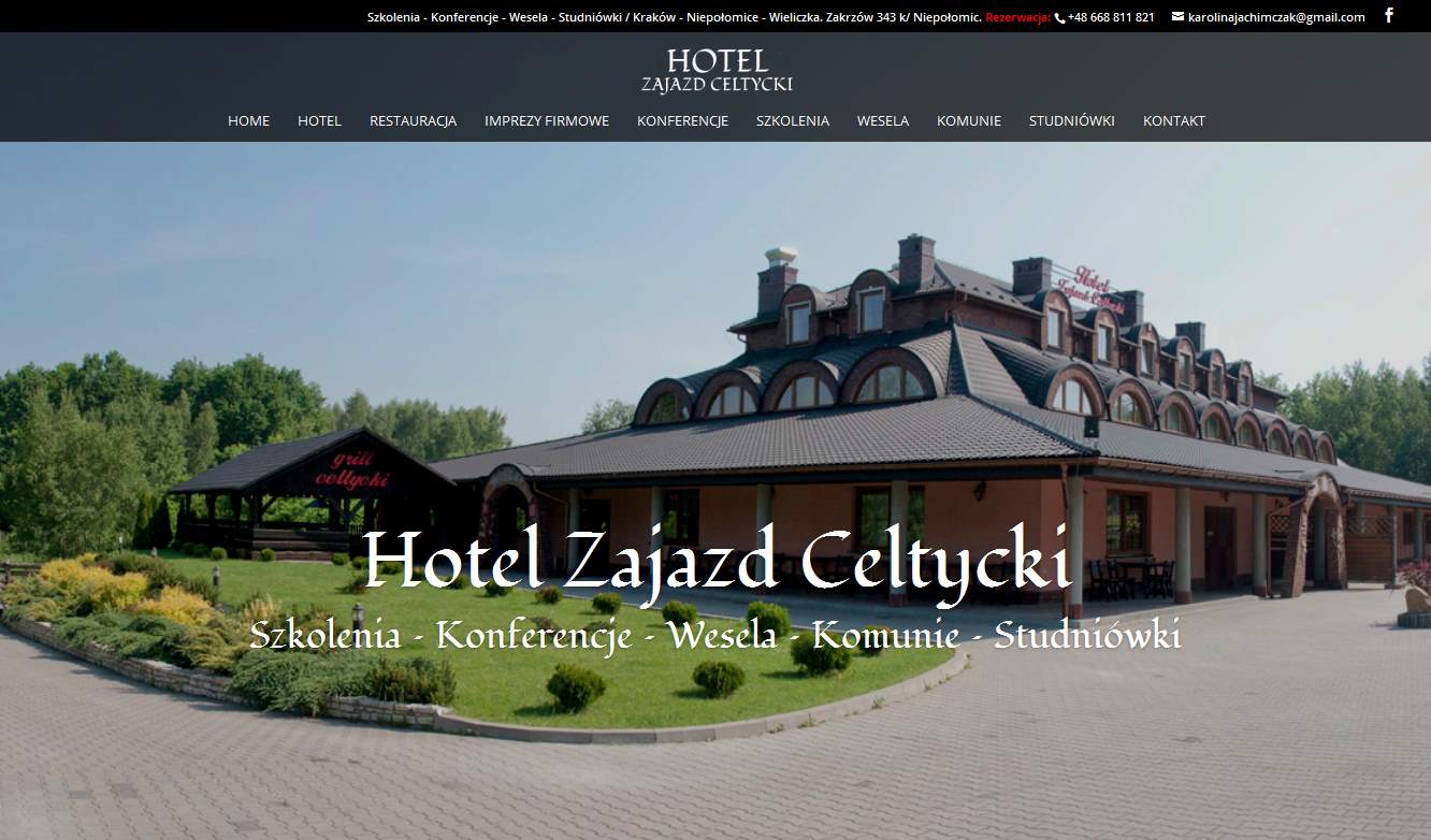 Imprezy firmowe, konferencje, szkolenia dla firm – Hotel Zajazd Celtycki – Niepołomice – Wieliczka – Kraków