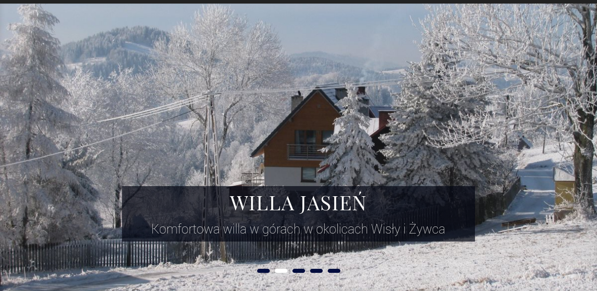 Willa Jasień – noclegi w górach w okolicach Wisły i Żywca